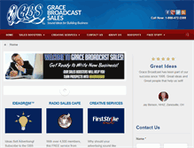 Tablet Screenshot of gracebroadcast.com